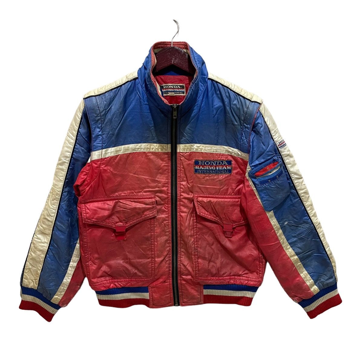 Honda MotorCycles Racing Jacket 48 deals years of service Made in USA American Classic