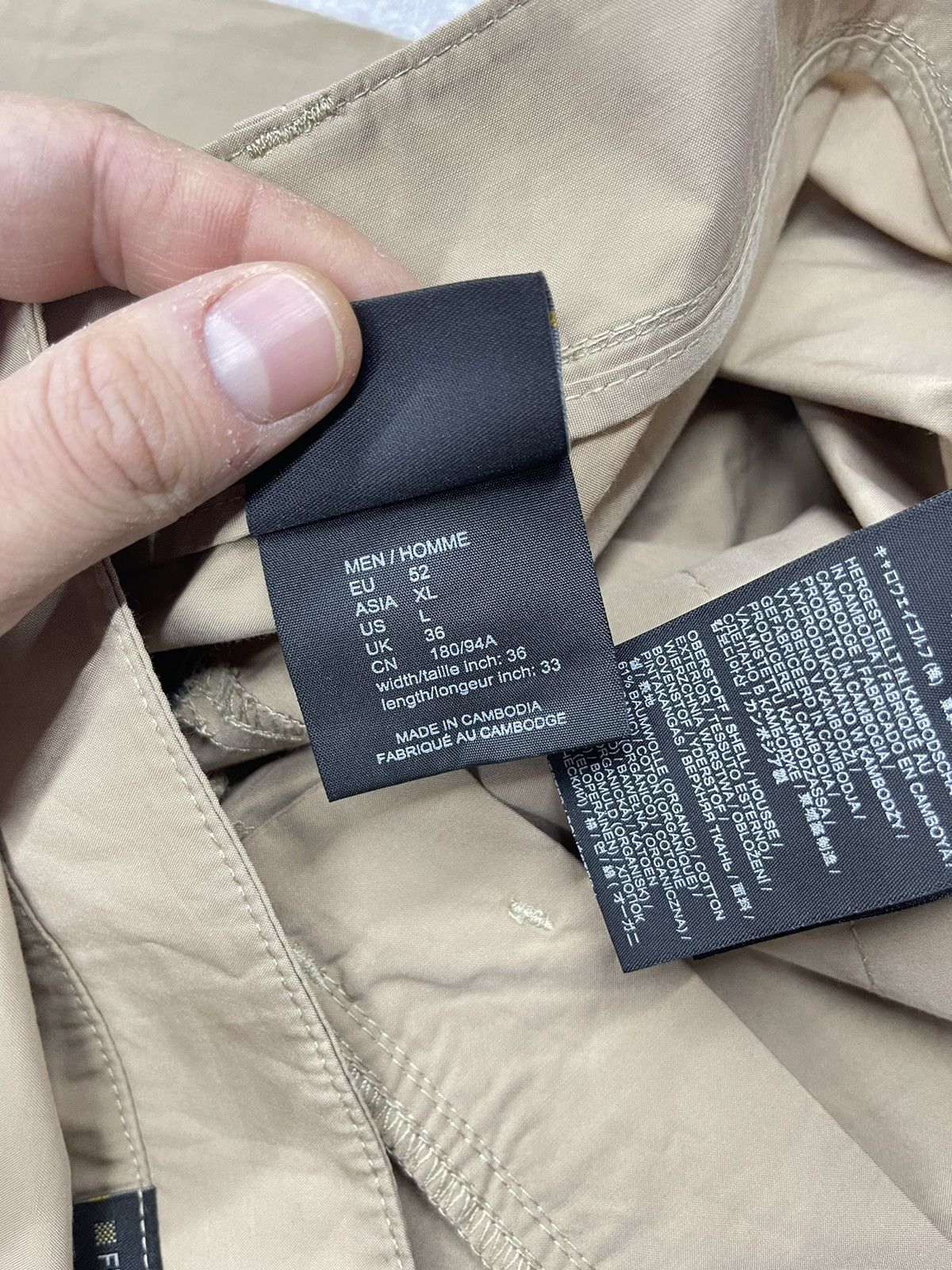 Jack Wolfskin Mens Jack Wolfskin Pants Beige Outdoor Multipocket Y2K Size US 34 / EU 50 - 12 Thumbnail