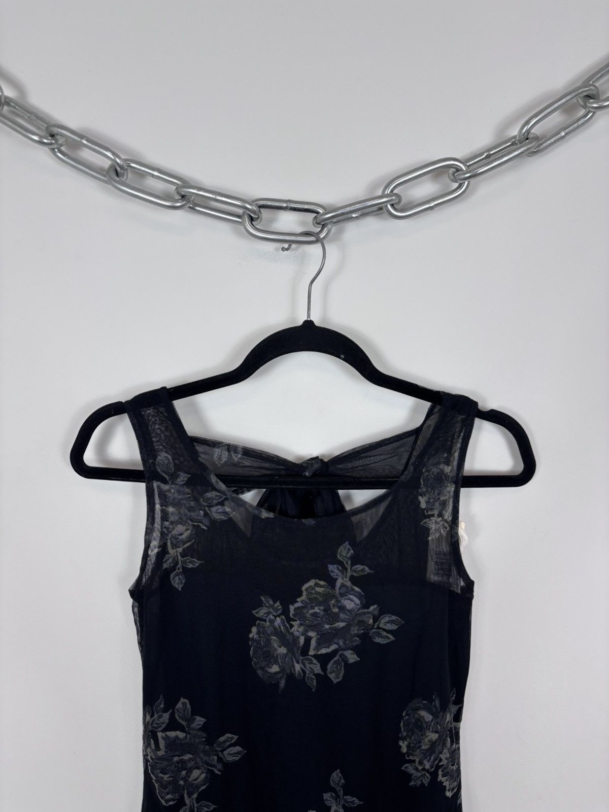 Diesel Diesel D-Warda NWT Women’s Floral Mesh Mini Camisole Dress Size XS / US 0-2 / IT 36-38 - 3 Thumbnail