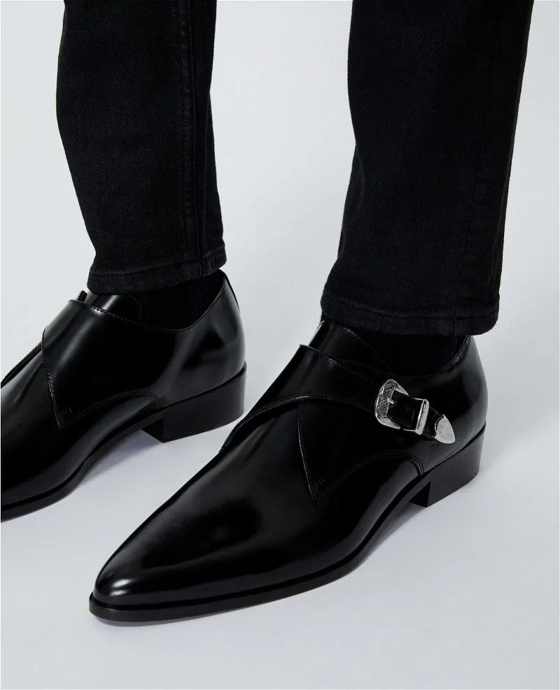 The Kooples Kooples Western Buckle "Jacno" Shoe Size US 10 / EU 43 - 6 Thumbnail