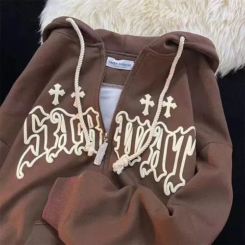 Japanese Brand Kitahara x nen #16 Goth Embroidery Y2K Hoodie Size US M / EU 48-50 / 2 - 6 Thumbnail
