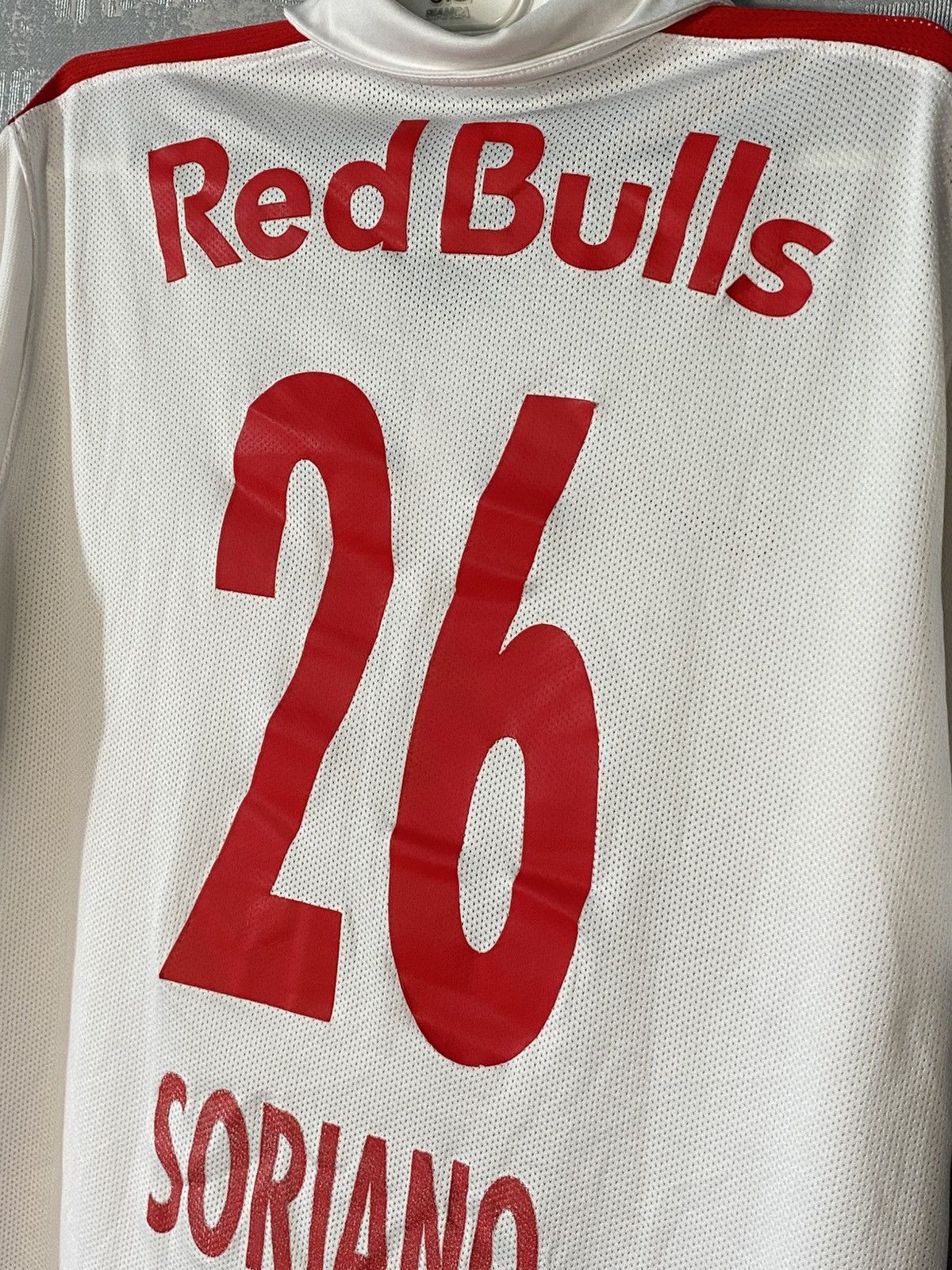Nike RED BULL SALZBURG 2014 FOOTBALL SOCCER JERSEY # 26 Soriano Size US L / EU 52-54 / 3 - 8 Thumbnail