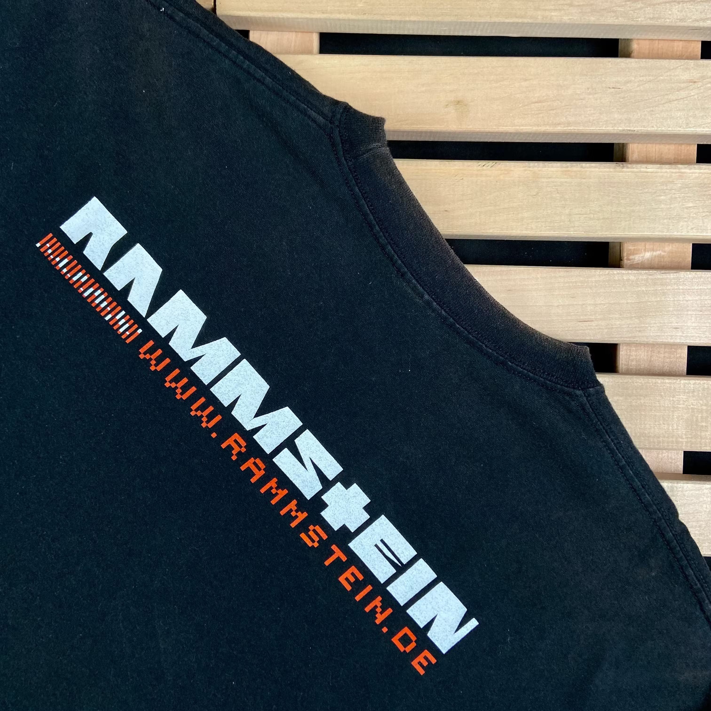 Band Tees × Vintage Mens Vintage T Shirt Rammstein Size XXL 2XL Size US XXL / EU 58 / 5 - 6 Thumbnail