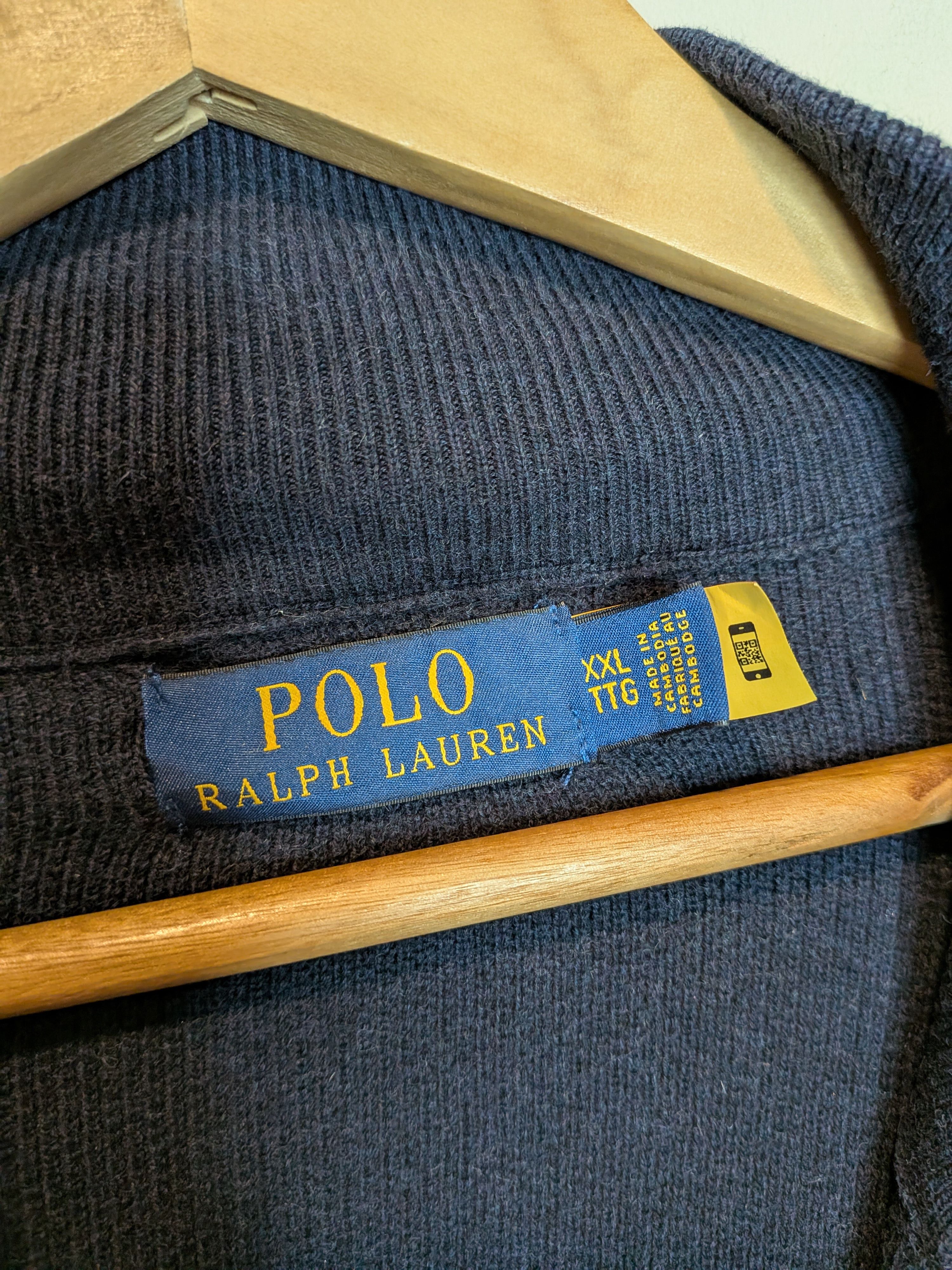 Polo Ralph Lauren Ralph Lauren Knitted Quarter-Zip Size US XXL / EU 58 / 5 - 3 Thumbnail