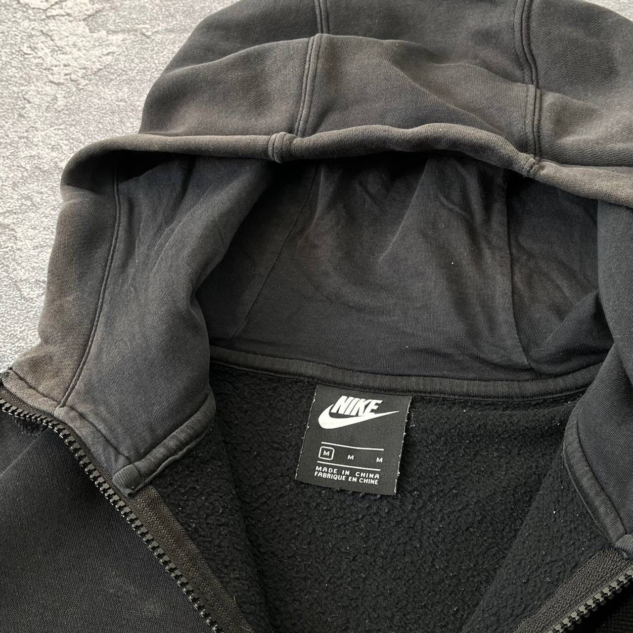 Nike Vintage Nike Sportswear Swoosh Basic Black Zip Hoodie M Size US M / EU 48-50 / 2 - 6 Thumbnail