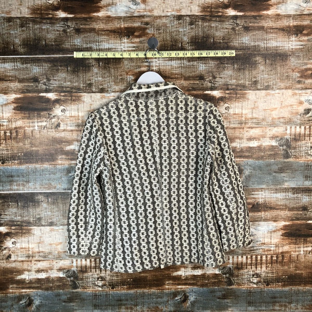 Japanese Brand Japanese Brand Brown Cardigan Knitwear #A1349 Size XS / US 0-2 / IT 36-38 - 13 Thumbnail