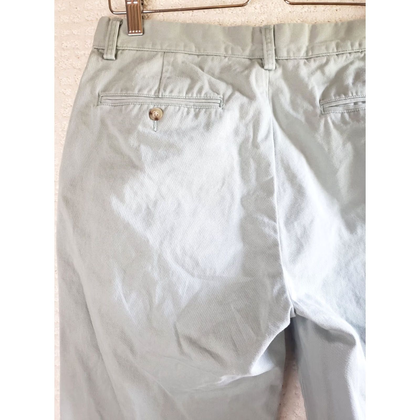 Polo Ralph Lauren Polo Ralph Lauren Men's Mint Green Chino Pants Slacks Flat Front Sz 32x32 29.5" Regular Straight Classic Fit Vintage: No Size US XS / EU 42 / 0 - 7 Thumbnail
