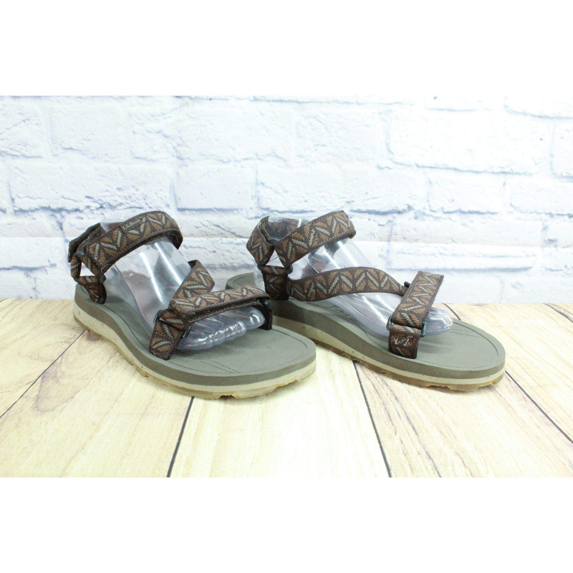 L.L. Bean LL Bean Katahdin Hook & Loop Strappy Sandals Mens Size 11 M Size US 11 / EU 44 - 3 Thumbnail