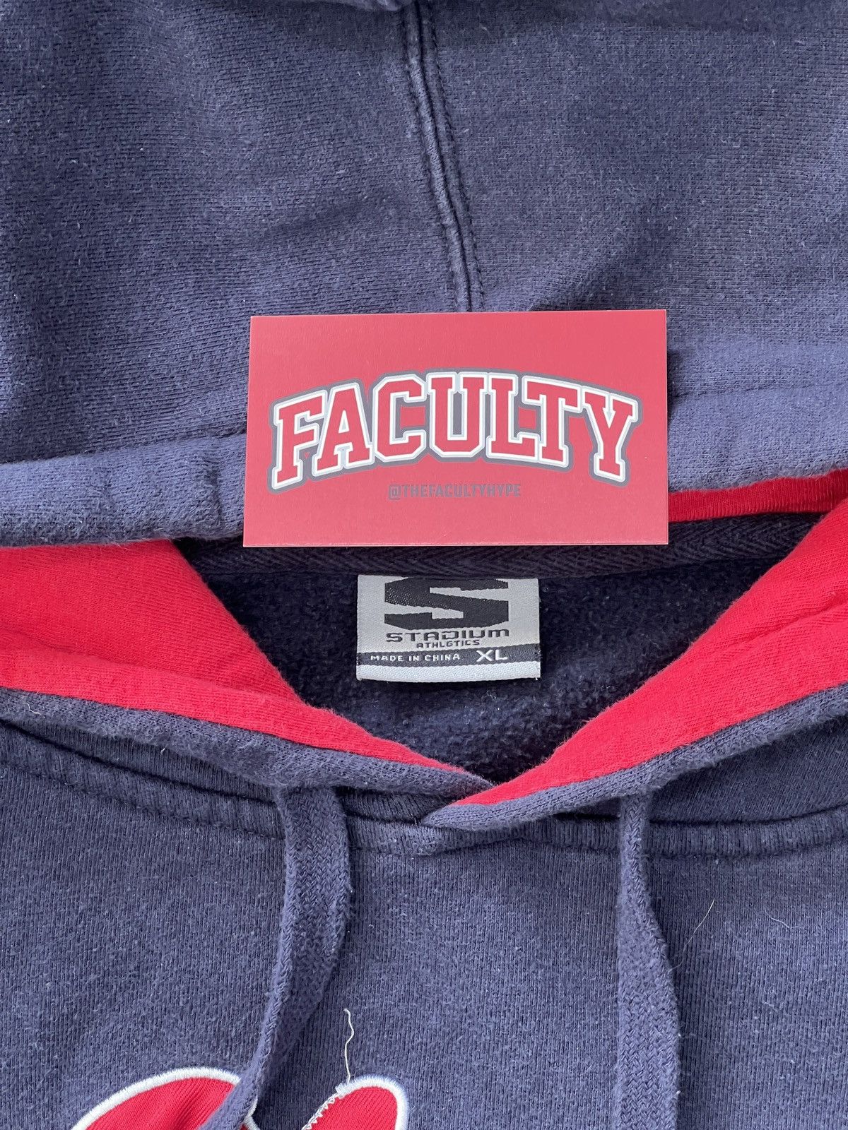 NCAA Vintage Ole Miss University College Hoodie XL Size US XL / EU 56 / 4 - 3 Thumbnail