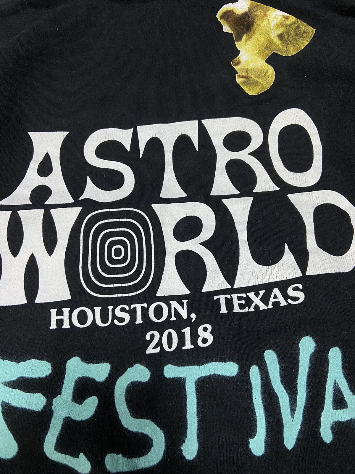 Travis Scott Travis Scott RARE Astroworld 2018 Festival Hoodie Size US S / EU 44-46 / 1 - 8 Thumbnail