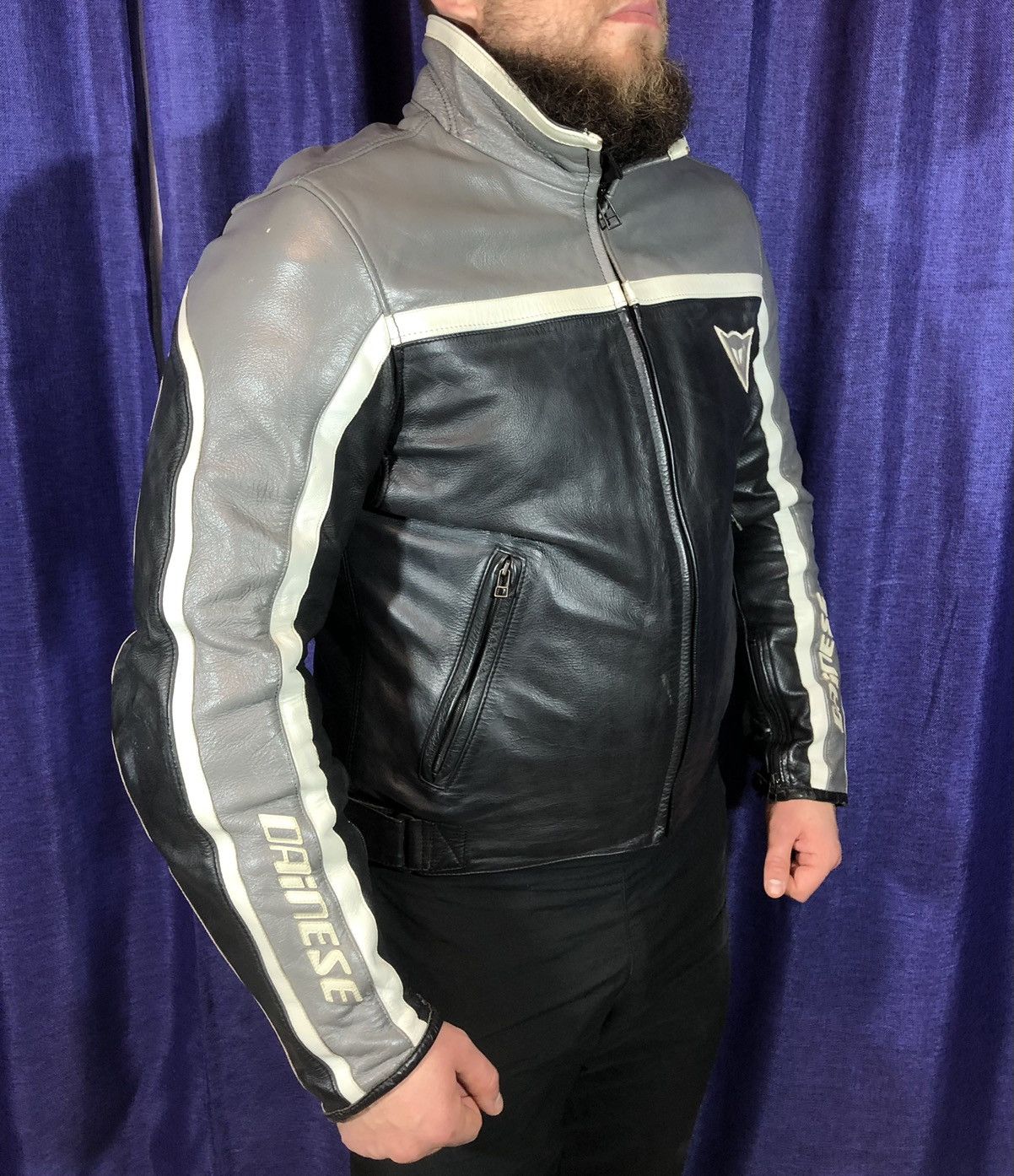 Dainese × Honda × Yamaha Dainese Ducati Motorcycle leather jacket Racing Size US L / EU 52-54 / 3 - 3 Thumbnail