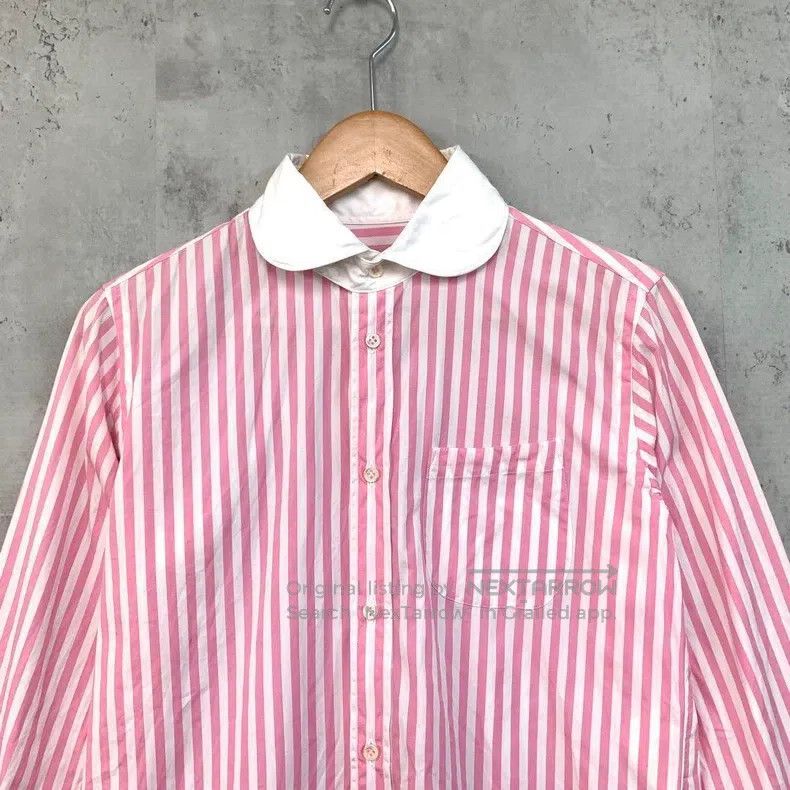 Junya Watanabe Junya Watanabe Striped Shirt Size S / US 4 / IT 40 - 2 Thumbnail