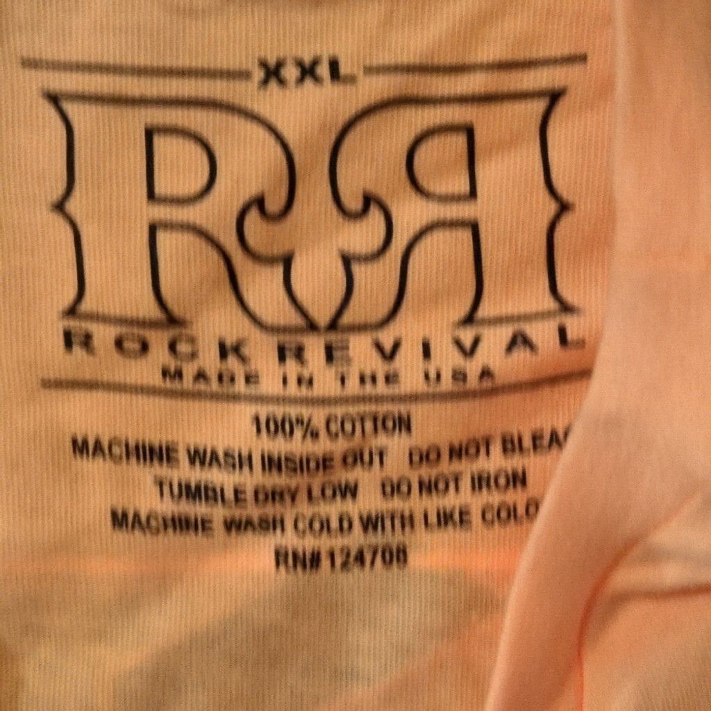 Rock Revival Rock Revival Eland T-Shirt Chamois Grey NWOT Size XXL Size US XXL / EU 58 / 5 - 6 Thumbnail