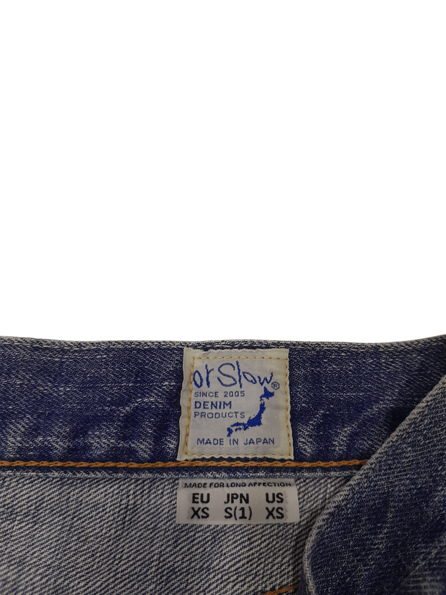 Orslow Orslow Japan Selvedge 107 Denim (F388) Waist 28 Size US 28 / EU 44 - 8 Thumbnail