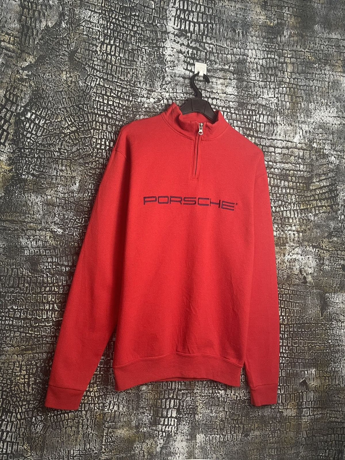 Porsche Design Porsche 90s Vintage Logo Zip Sweatshirt Crewneck Size US M / EU 48-50 / 2 - 4 Thumbnail