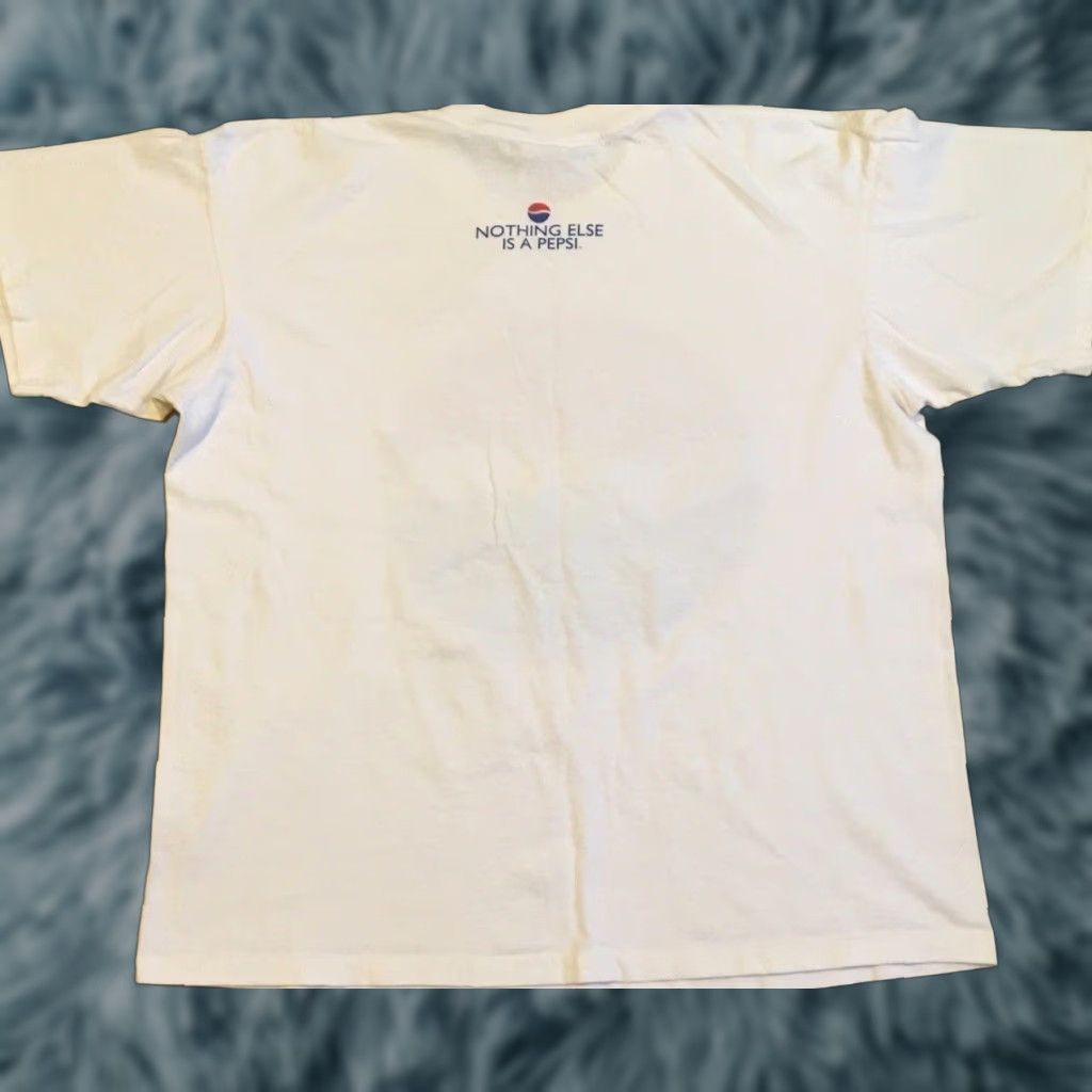 Vintage Vtg 90s Pepsi Faded Promo Shirt XL USA Graphic Tee Men White Surf Grunge 80s 90s Coca Cola Coke Drink USA Pepsi Cradle Ghost Single Stitch Vintage Size US XL / EU 56 / 4 - 1 Thumbnail