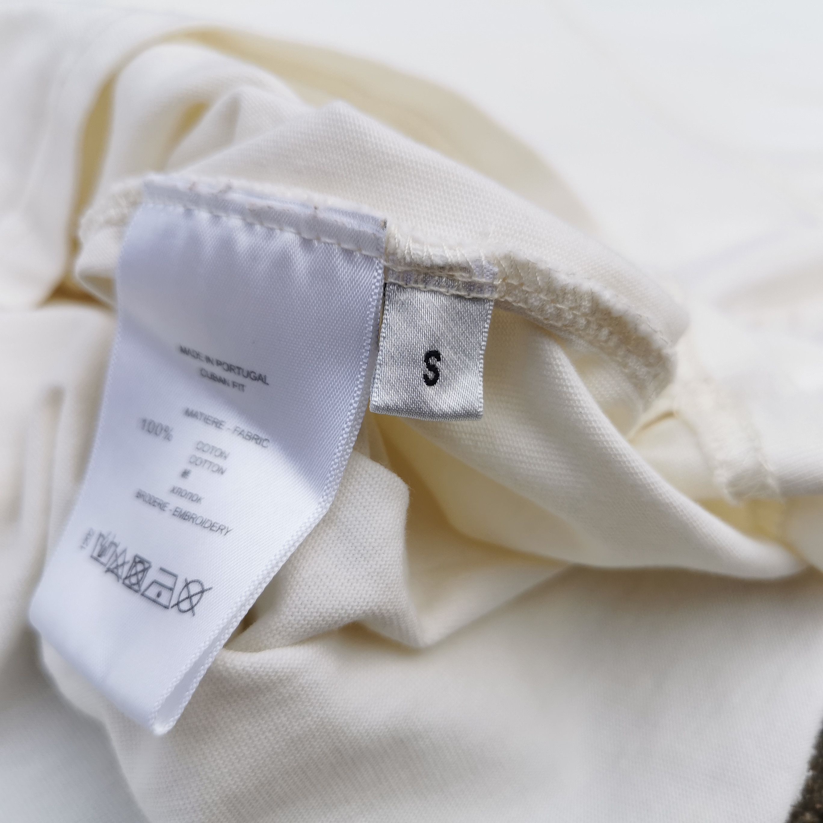 Designer Acne Studios Face Patch Crewneck Boxy Cut T-Shirt Size US S / EU 44-46 / 1 - 9 Thumbnail