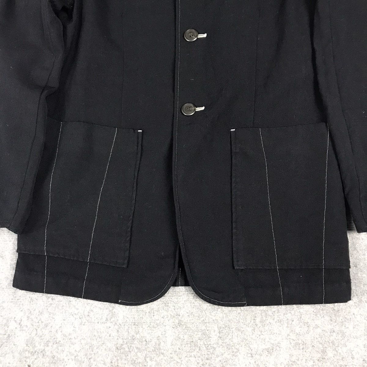 Issey Miyake ISSEY MIYAKE WOOL JAPAN STYLE COAT JACKET Size US M / EU 48-50 / 2 - 2 Thumbnail