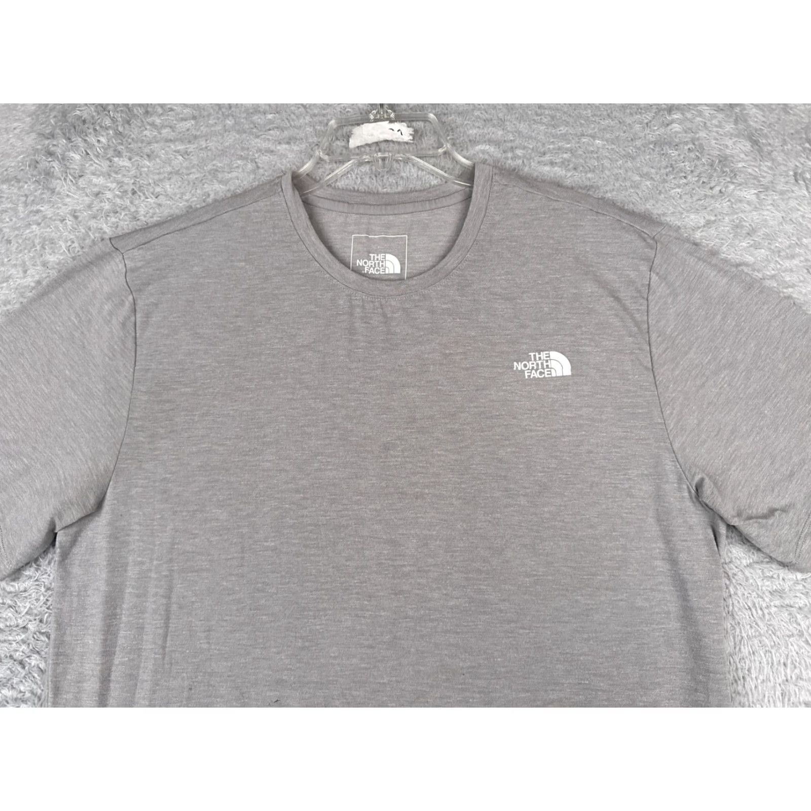 The North Face The North Face Shirt Men L Gray Short Sleeve Crew Neck T-Shirt Logo All Seasons Regular Size US L / EU 52-54 / 3 - 4 Thumbnail