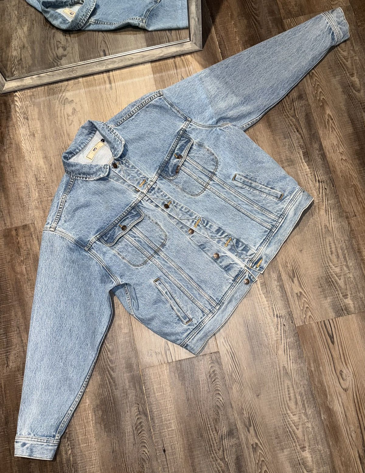 Levi's Vintage Clothing Levi jean jacket Size US XL / EU 56 / 4 - 1 Thumbnail