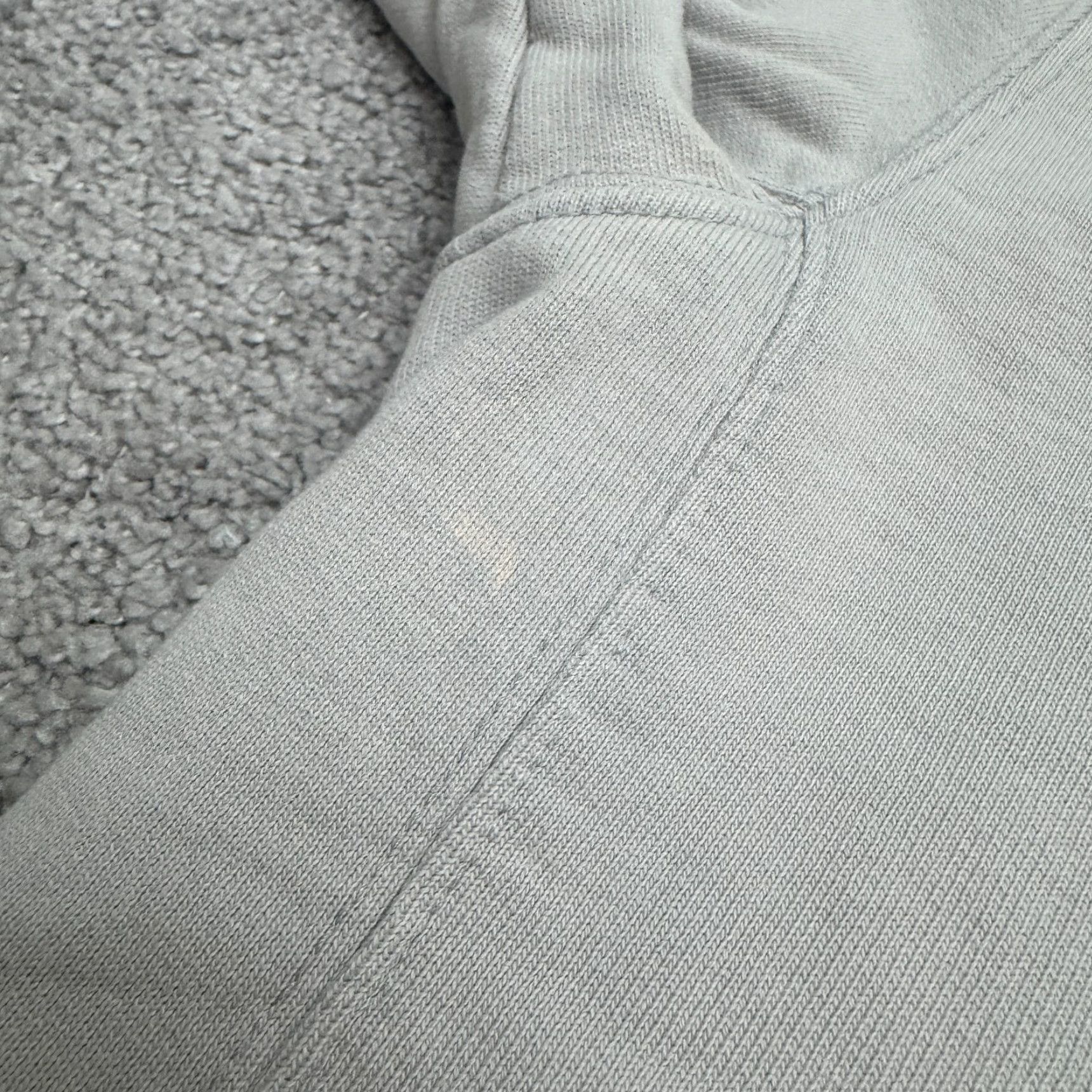Topman Topman Premium Pullover Sweatshirt Mens Small Light Gray Crew Neck Cotton Casual Size US S / EU 44-46 / 1 - 7 Thumbnail