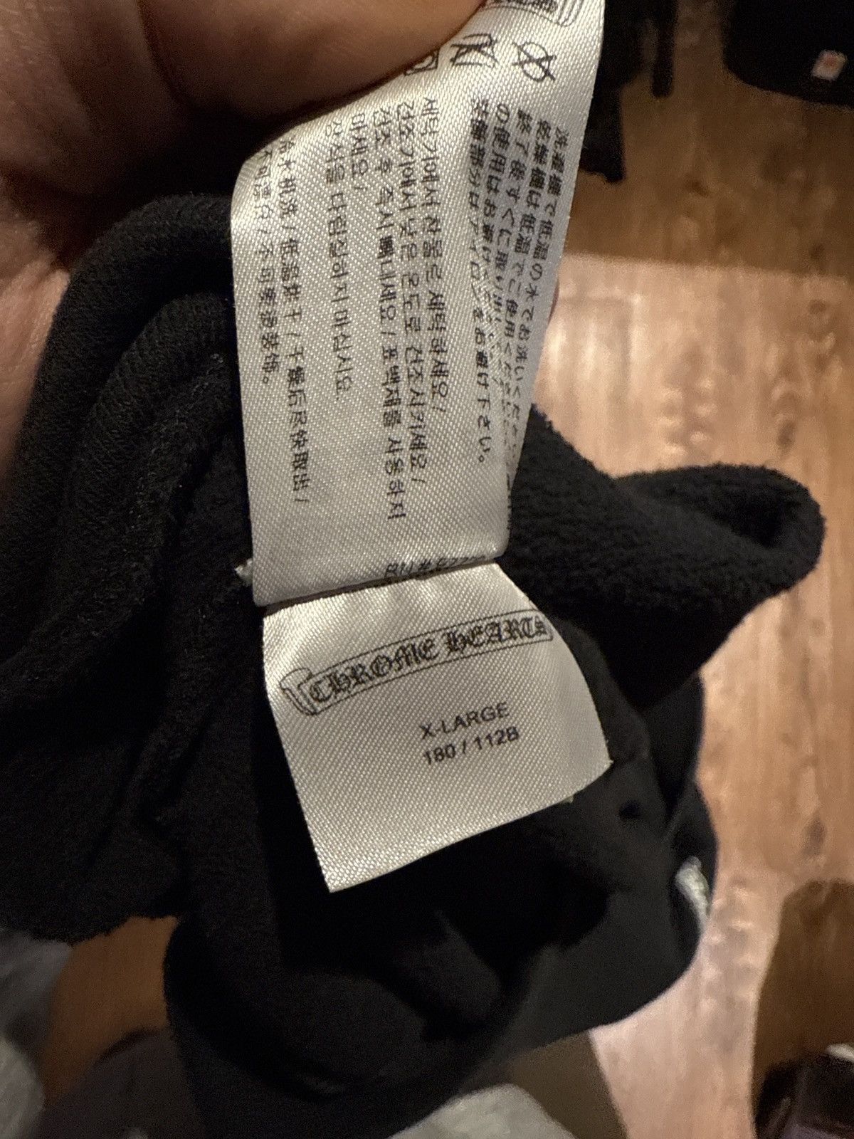 Chrome Hearts Chrome Hearts Scroll Sleeve Logo Hoodie Size US XL / EU 56 / 4 - 12 Thumbnail