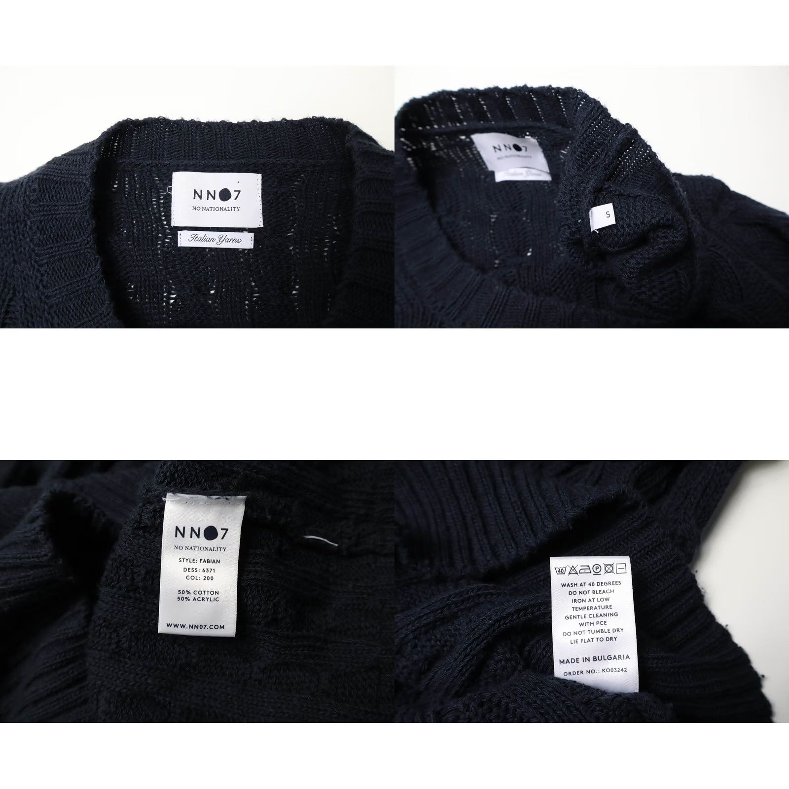 Vintage No Nationality NN.07 Fabian Jumper Men Small Navy Blue Cable Crew Pullover NN.07 Fabian Jumper Men Small Navy Blue Cable Crew Pullover Size US S / EU 44-46 / 1 - 8 Thumbnail