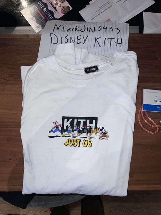 Kith DISNEY | KITH FOR MICKEY & FRIENDS FAMILY VINTAGE TEE -WHITE