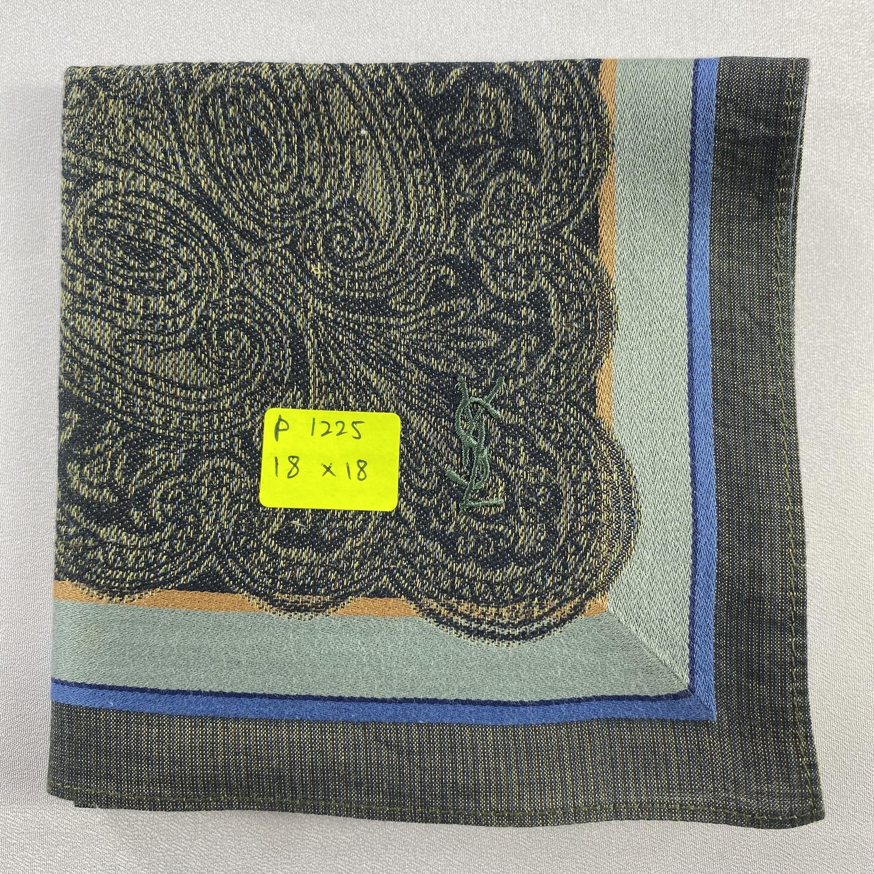 Vintage Yves Saint Laurent Handkerchief / Neckerchief-P1225 Size ONE SIZE - 5 Thumbnail