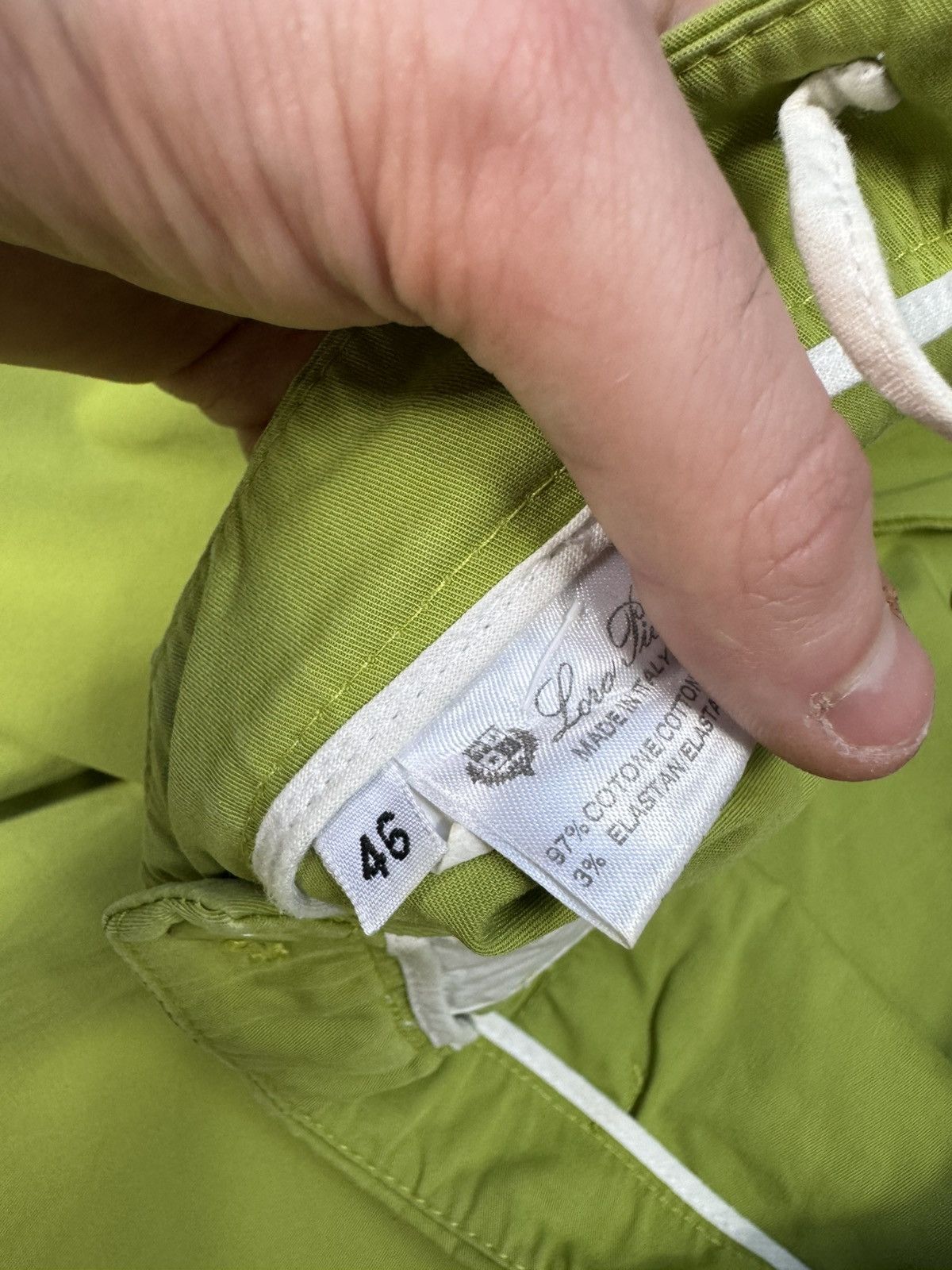 Loro Piana Loro piana Trousers 46 Italy vintage green womens XL Size US 36 / EU 52 - 6 Thumbnail