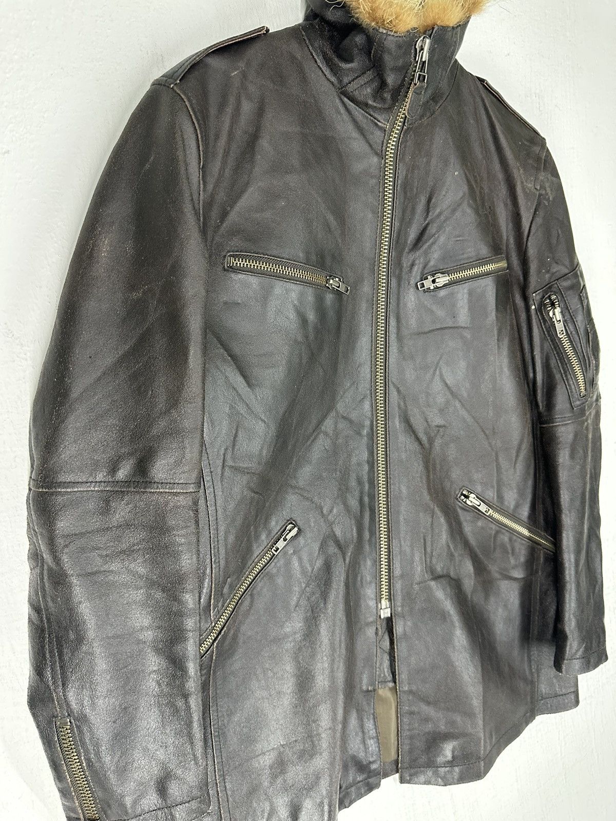 ABAHOUSE Vintage Abahouse Leather Ride Jacket Size US M / EU 48-50 / 2 - 3 Thumbnail