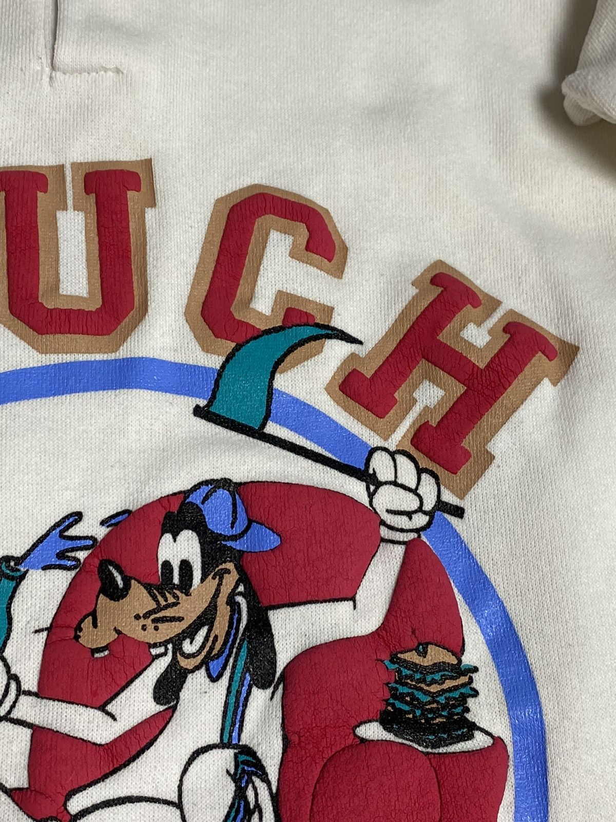 Disney 80s Disney Goofy Couch Club Collared Women Sweatshirt USA L Size L / US 10 / IT 46 - 4 Thumbnail