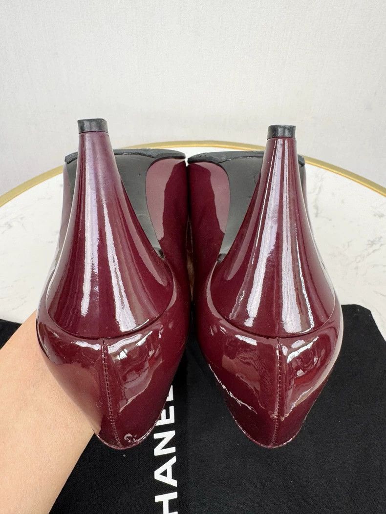 Chanel Chanel Patent Leather Flats Size 37 -2505 Size US 6.5 / IT 36.5 - 7 Thumbnail