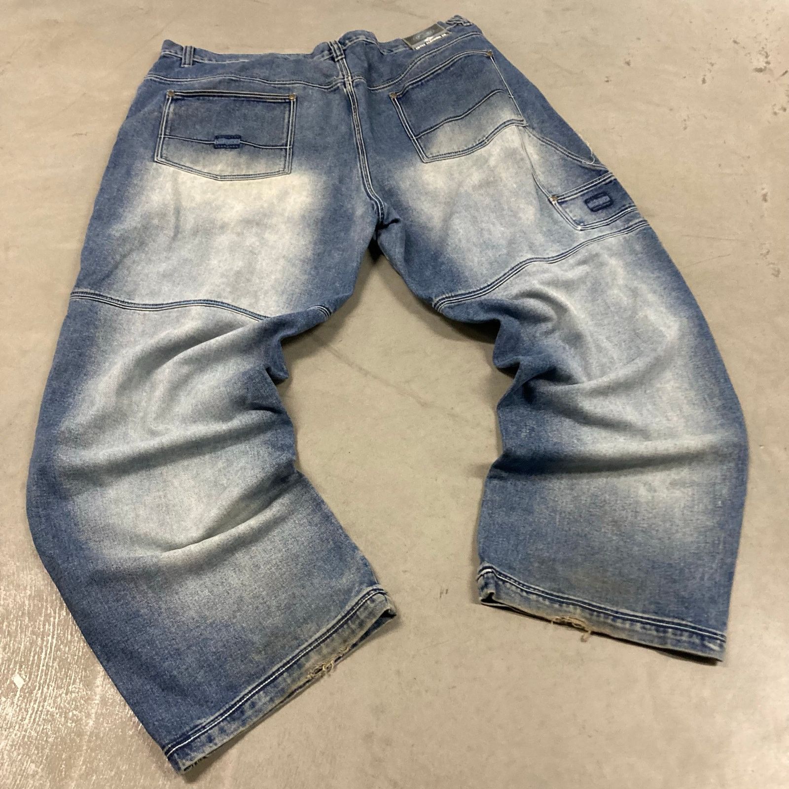 Vintage Copied - Baggy Y2K faded enyce Jeans 44x33 Size US 44 / EU 60 - 2 Thumbnail