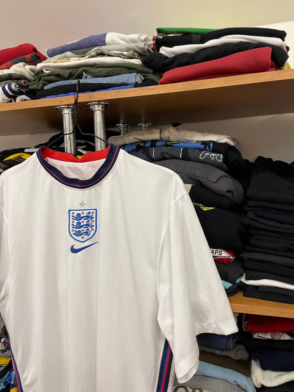 Nike Nike England 2019/20 Home Soccer Jersey Blokecore Size US L / EU 52-54 / 3 - 2 Thumbnail
