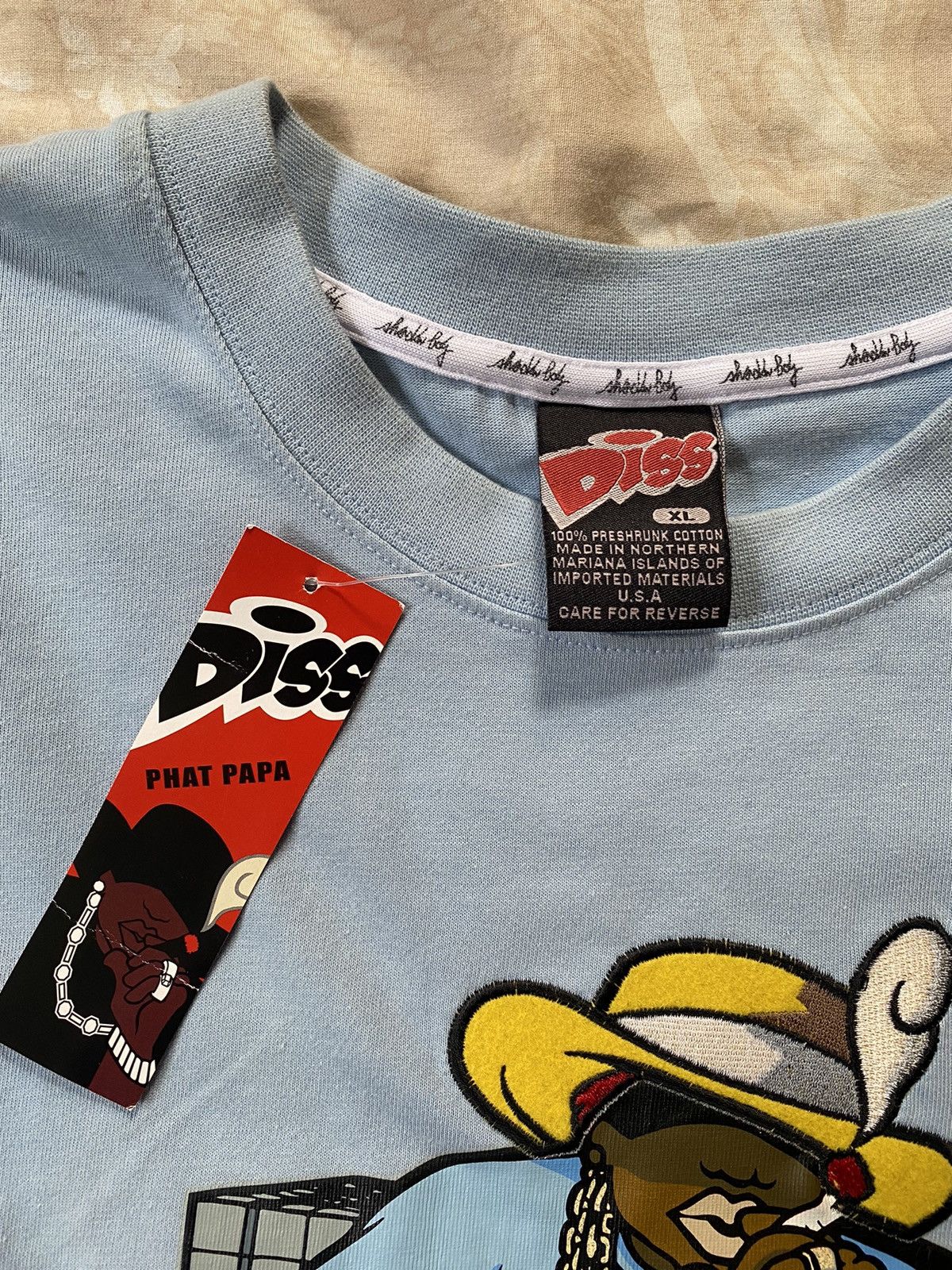 JNCO × Southpole × Vintage Crazy Vintage Y2K Diss Phat Papa JNCO Style Tee Size US XL / EU 56 / 4 - 3 Thumbnail