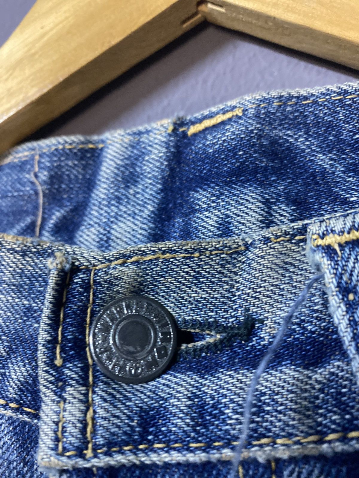 Blue Blue Japan Blue blue japan distressed selvedge denim Size US 28 / EU 44 - 12 Thumbnail