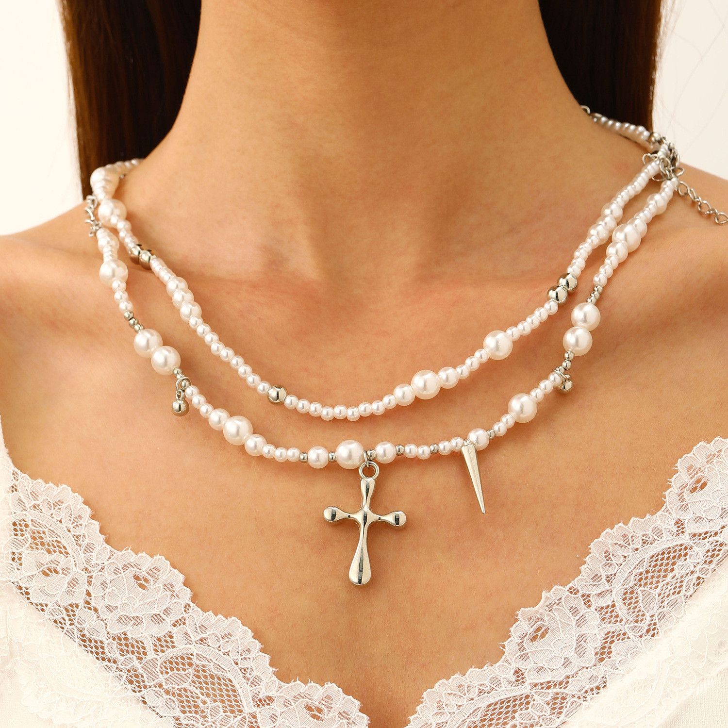 Other Hip-hop STEAL! Y2K Chains Necklace Chain Size ONE SIZE - 6 Thumbnail