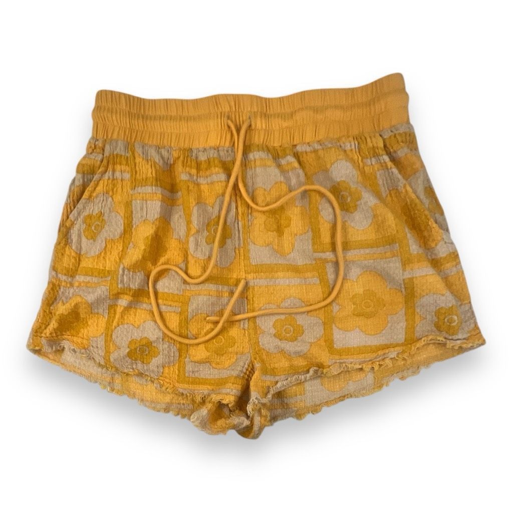 Free People Free People Intimately Lazy Dazy Shorts Size Extra Large Yel Size 38" / US 16 / IT 52 - 1 Thumbnail