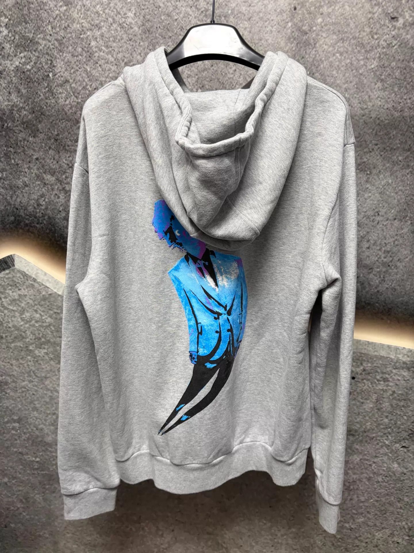 Louis Vuitton Louis Vuitton Gray XL Near New Italian Made Hoodie Size US XL / EU 56 / 4 - 2 Thumbnail