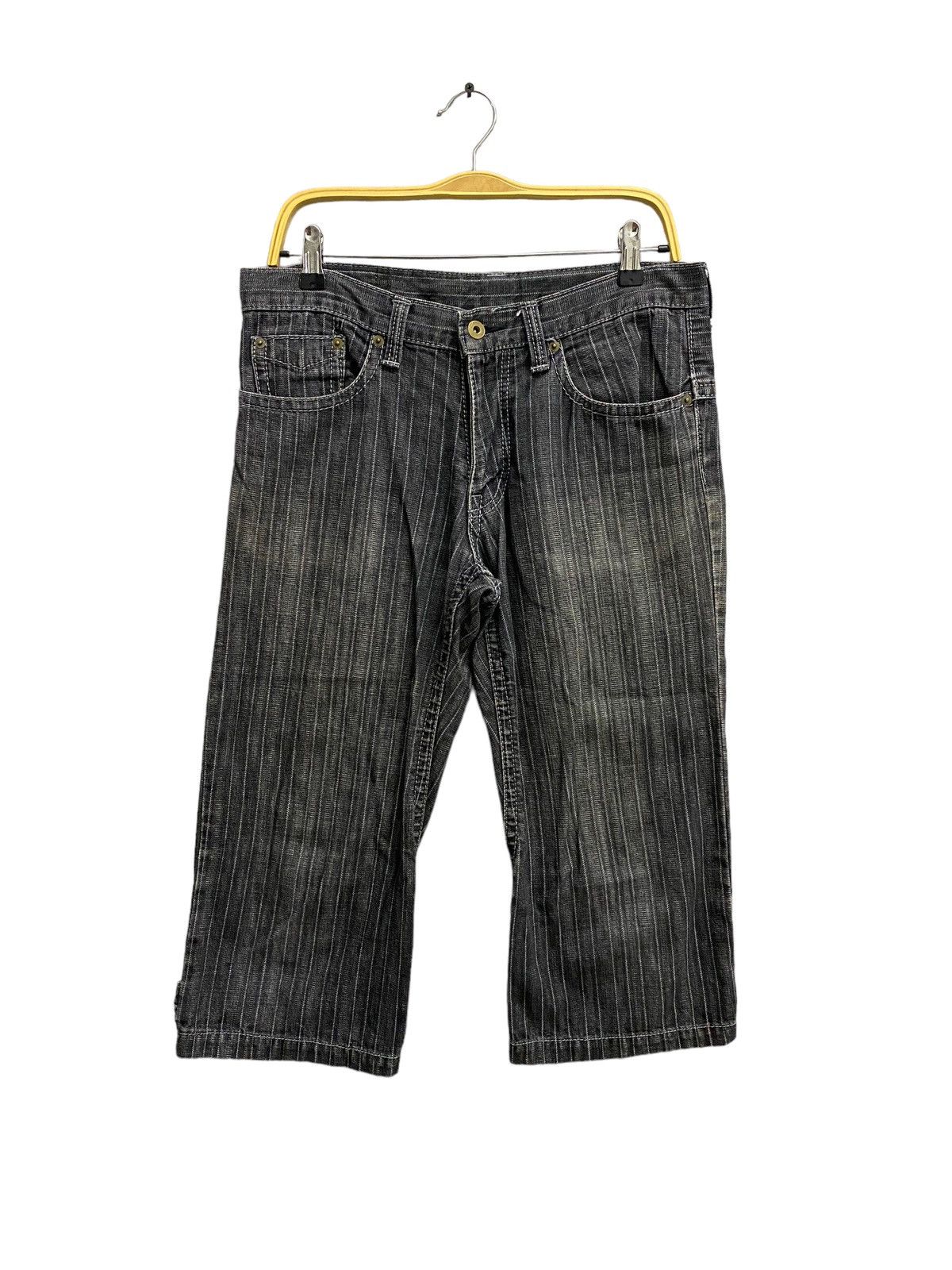 image of Boycott Short Denim Size 32 in Black, Men's
