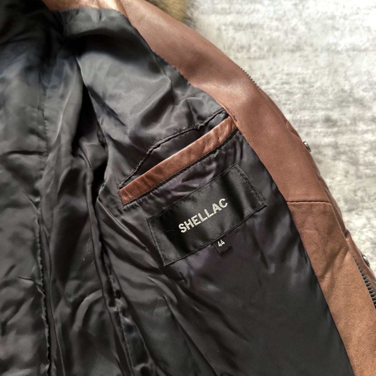 Shellac Shellac Fur Hood Riri Zip Sheepskin Down Puffer Jacket Size US S / EU 44-46 / 1 - 5 Thumbnail