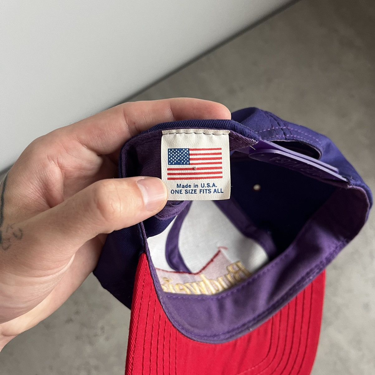 Vintage Vintage Budweiser Made in USA Cap Size ONE SIZE - 6 Thumbnail