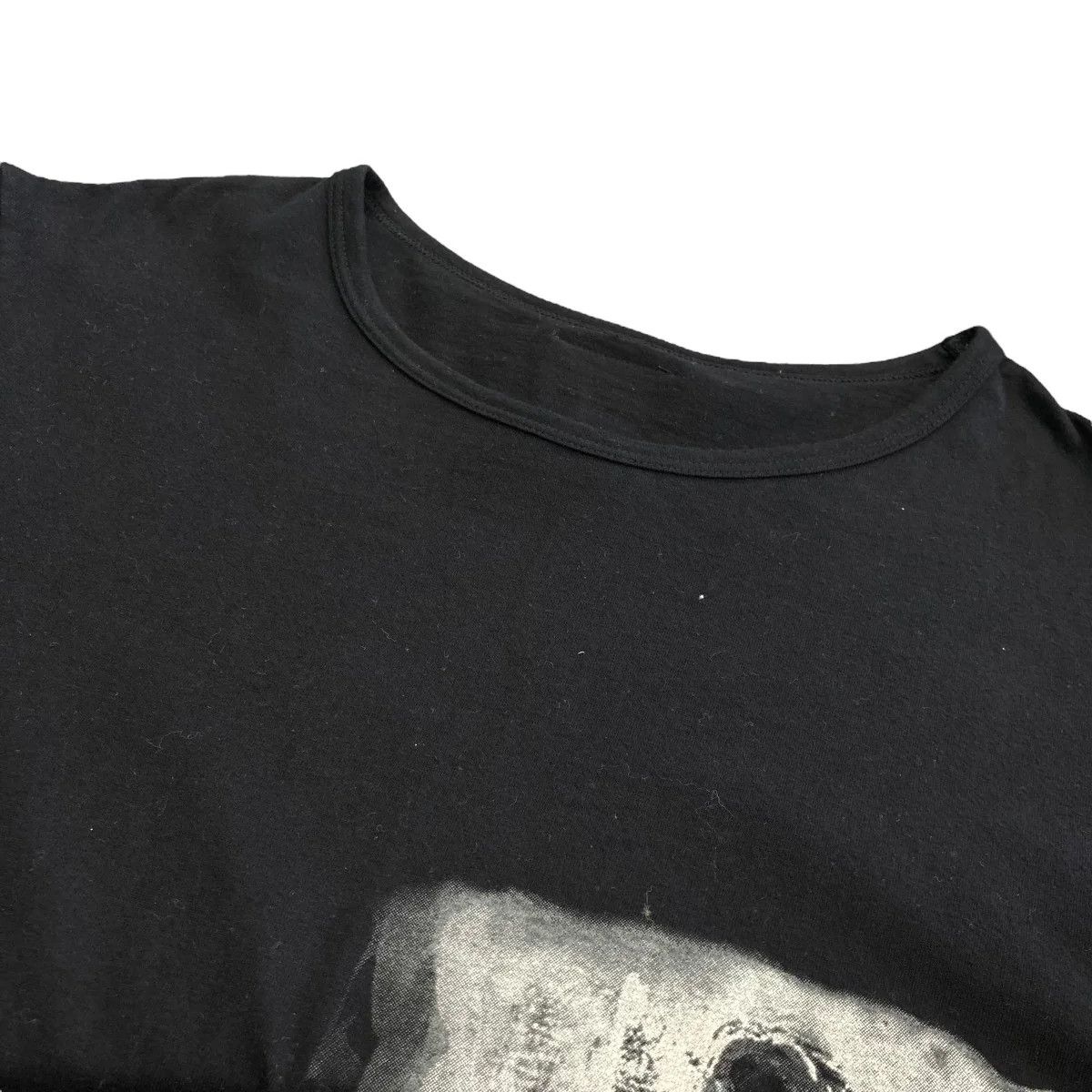 Yohji Yamamoto BLACK Scandal Yohji Yamamoto 20SSALUBUS neck T-shirt Size US M / EU 48-50 / 2 - 3 Thumbnail