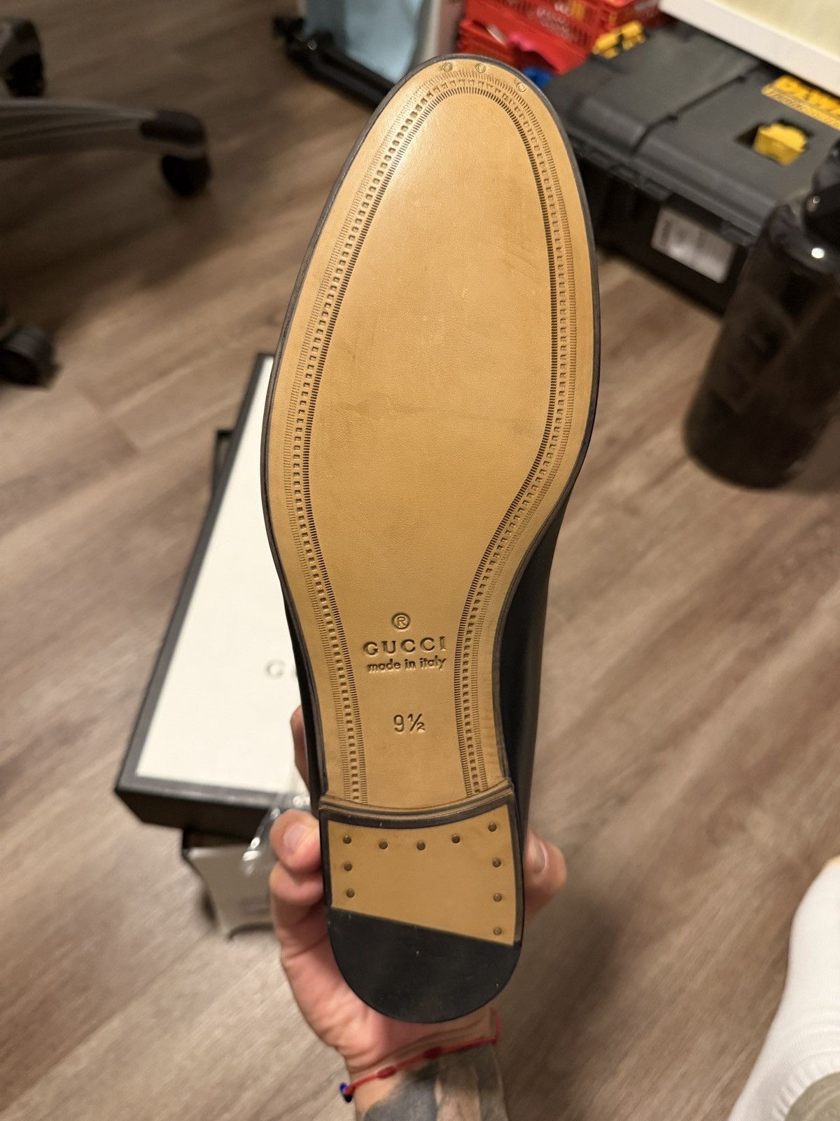 Gucci Gucci Brixton Agnello Plonge - wolf Size US 9.5 / EU 42-43 - 6 Thumbnail
