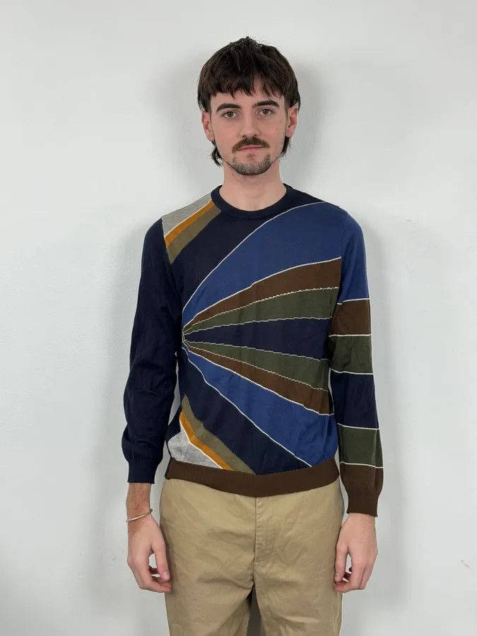 Daniele Alessandrini 2000s Daniele Alessandrini Asymetric Sunshine Sweater Size US S / EU 44-46 / 1 - 2 Thumbnail