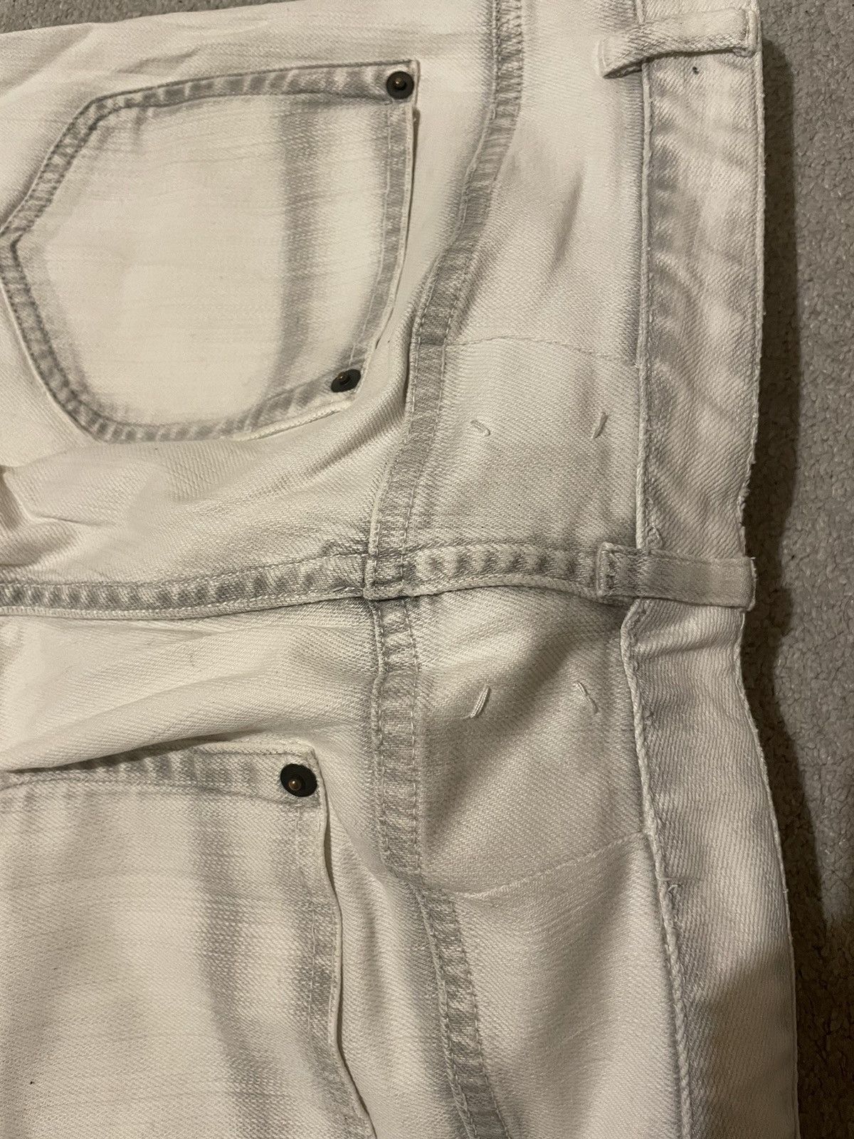 Maison Margiela Martin Margiela white jean Size 32" / US 10 / IT 46 - 6 Thumbnail