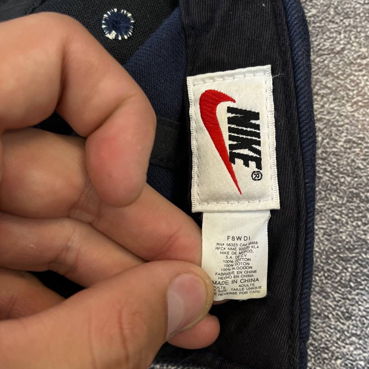 Nike × Nike ACG Vintage Nike Just Do it Cap 90s Rare Air Size ONE SIZE - 4 Thumbnail