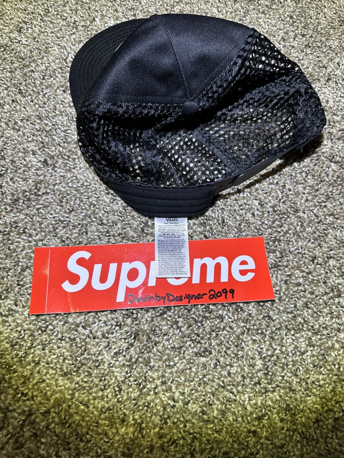 Vans Vans Vintage Logo Hat Size ONE SIZE - 3 Thumbnail
