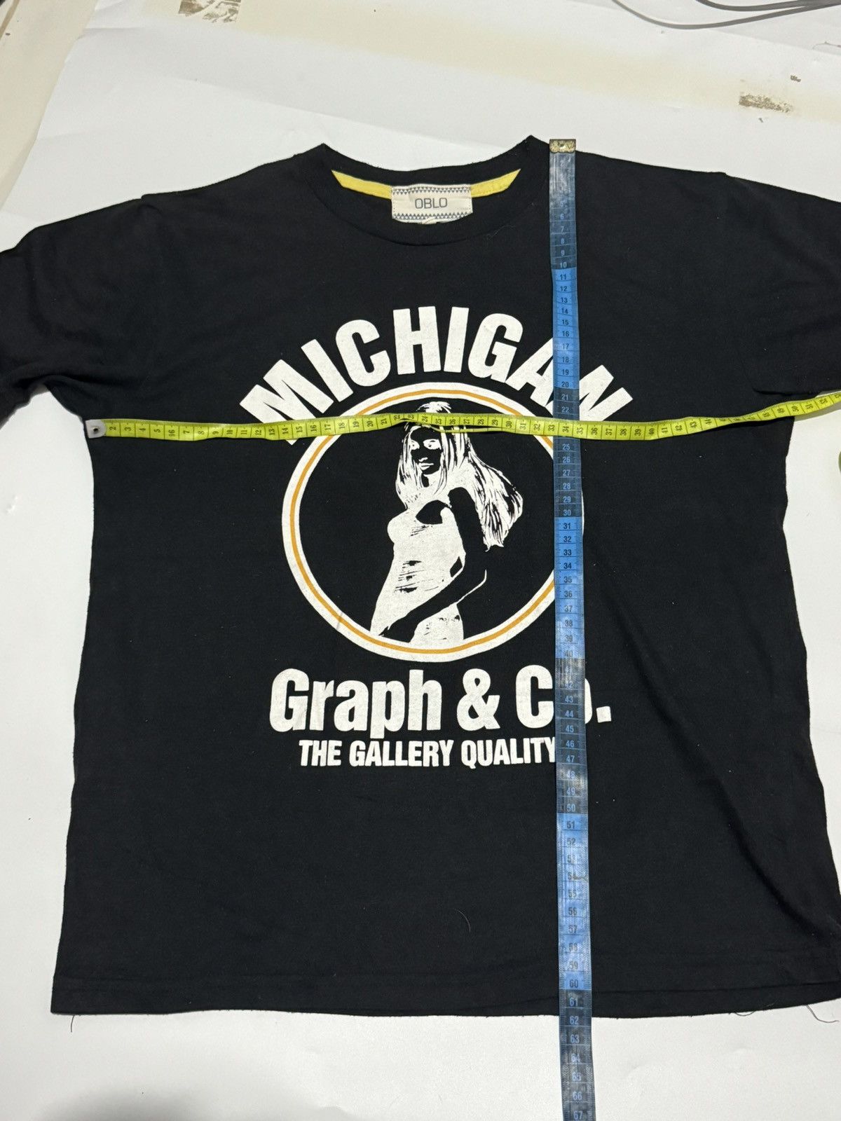 Beauty Beast × Hysteric Glamour × Japanese Brand Michigan Girl Tees Hysteric Styled Oblo Size US M / EU 48-50 / 2 - 8 Thumbnail